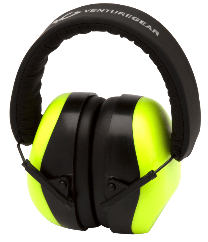 Pyramex Pyramex Venture Gear, Pyra Vgpm8031c Earmuffs Lime Nrr26 Clam Pack Shooting