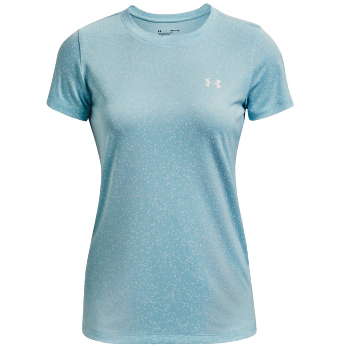 Under Armour Under Armour Womens Tech Nova Short Sleeve Opal Blue / X-Small