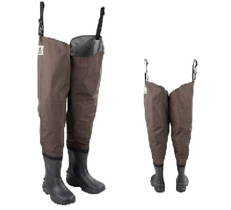 Hodgman Hodgman Redstone Hip Wader  -  CLOSEOUT 7 / Cleated for mud & muck Waders