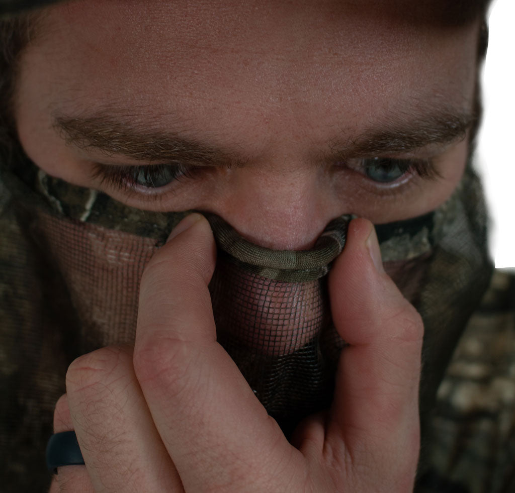 Banded Turkey 3/4 Facemask