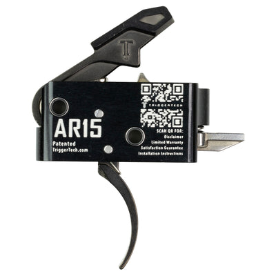 Triggertech Ar-15 Single Stage - Black Competitive Pro Curved