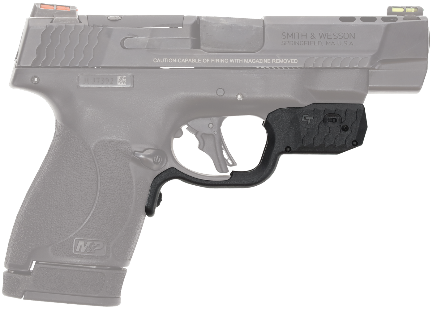 Crimson Trace Laserguard - Red S&w Shield Plus