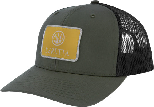 Beretta Cap Field 112 Trucker - Square Patch Mesh Loden/grphte