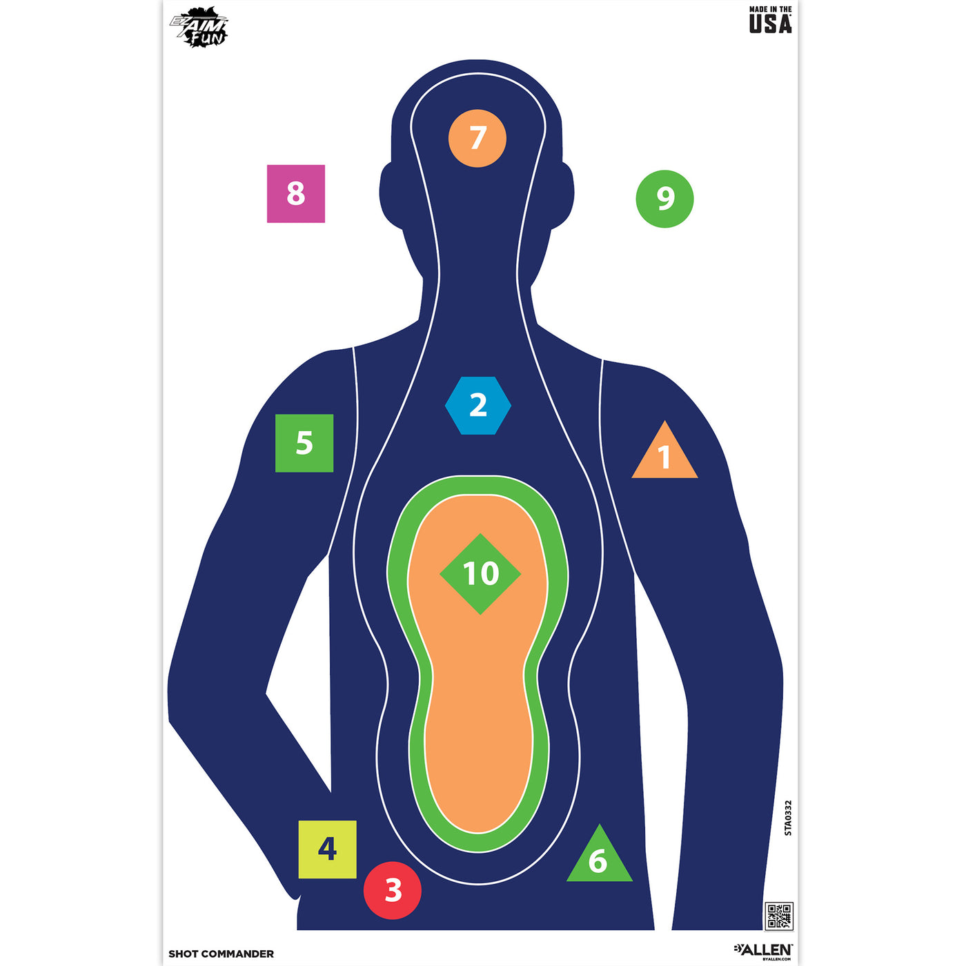Allen Ez Aim 23x35 Tough Crowd 3pk