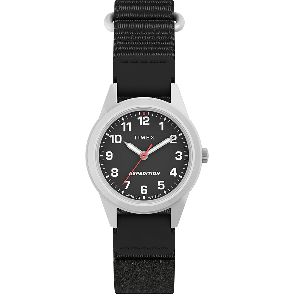 Timex Expedition® Field Mini Watch - Black Dial & FastWrap Strap