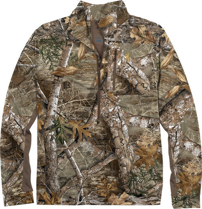 Browning 3/4 Zip Early Season - Ls Shirt Realtree Edge Large<