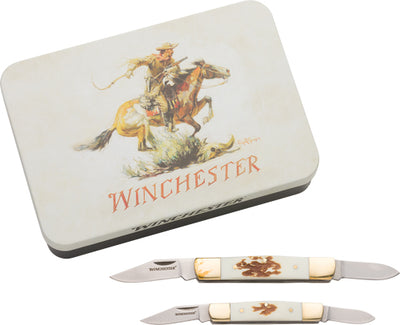 Winchester Knife Ss/stag - Stockman Combo W/knife Tin