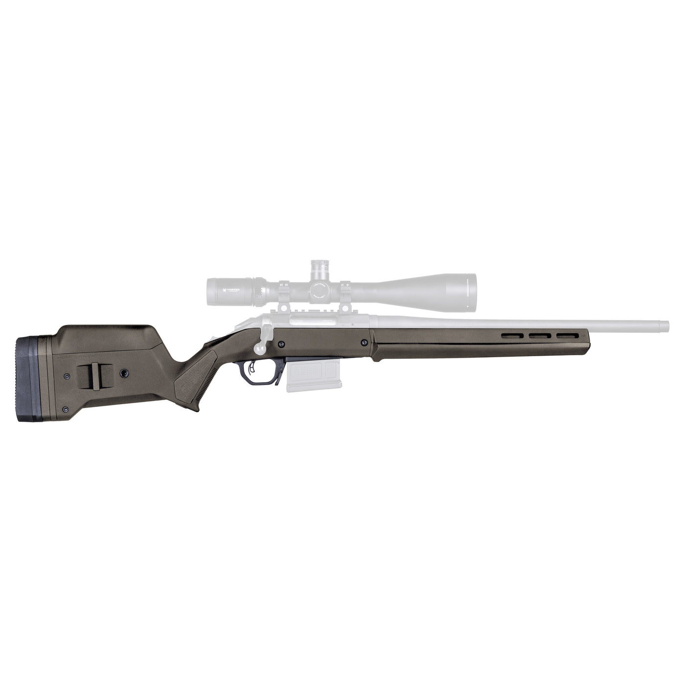 Magpul Hntr Rug Amcn Stk Stanag