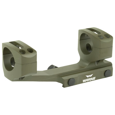 Warne Fixed Msr Cantilever Scope Mount Matte Black 1 In. Msr Ideal Height