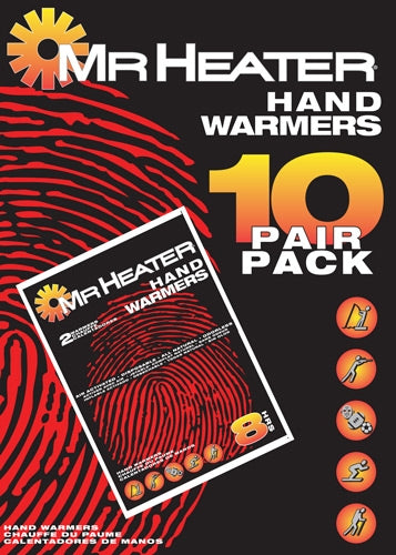 Mr.heater Hand Warmers 10 - Pairs Per Pack
