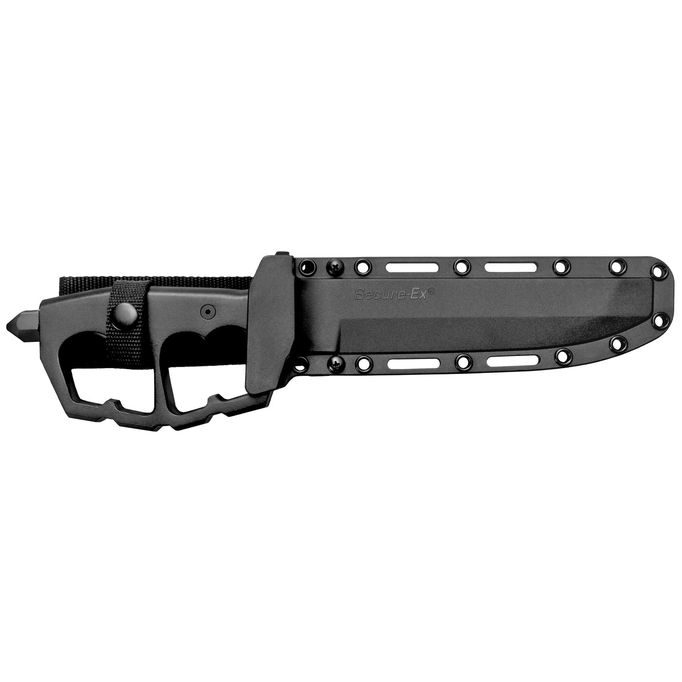 Cold Steel Chaos Double Edge Fixed 7.5 in Blk Plain Aluminum