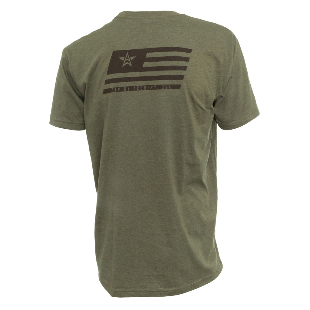 Alpine Tee Olive Xlarge