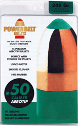 Cva Powerbelt At Bullets - .50 Caliber 245gr 15-count