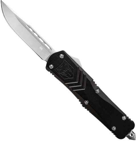 Cobratec Small Fsx Otf Black - 3" D2 Steel Drop Point