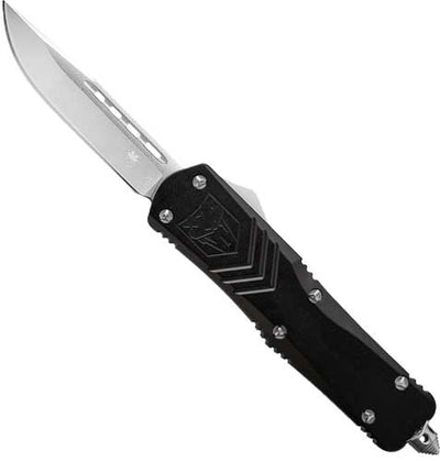 Cobratec Small Fsx Otf Black - 3" D2 Steel Drop Point