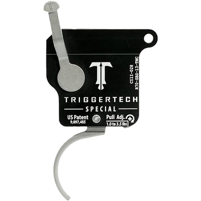 Triggertech Rem 700 Special Single Stage Triggers Stainless Traditional Curved Top Safety Rh