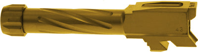 Rival Arms Barrel For Glock 43 - Gen 1 Threaded Gold