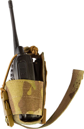 Grey Ghost Gear Radio Pouch - Small Laminate Multicam