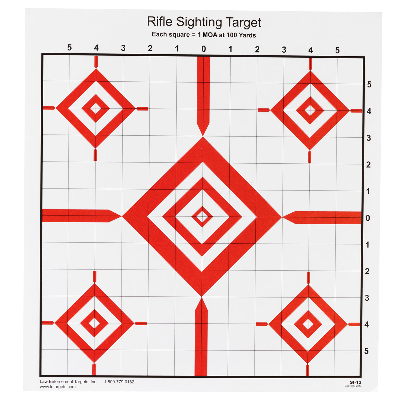 Action Tgt Rifle Sighting 100pk