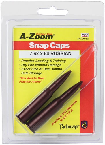 A-zoom Metal Snap Cap - 7.62x54r 2-pack