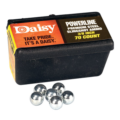 Daisy Slingshot Ammo Steel 3/8in. 75 Ct.