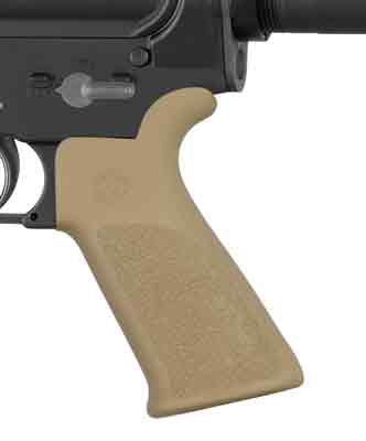 Hogue Ar-15 Beavertail Grip - No Finger Grooves Fde