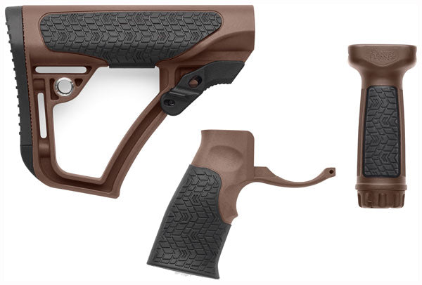 Daniel Def. Ar15 Furniture Kit - Brown Mil-spec