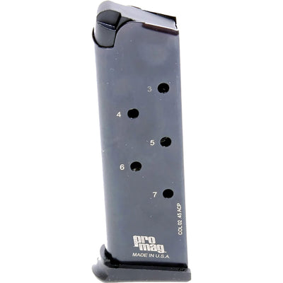 Promag Steel Magazine 1911 .45 Acp Blued 7 Rd.