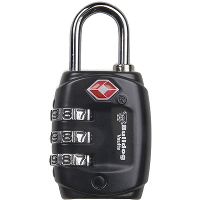 Bulldog Single Pack Tsa Lock Steel Shackle Lock