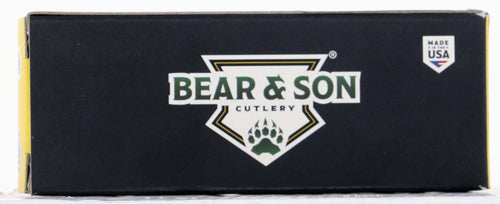 Bear & Son Stainless Liner - Lock 2.78" W/clip Stainless