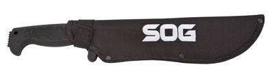 Sog Machete Sogfari 10" Tanto - Black W/sheath