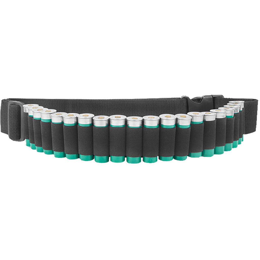 Bulldog Adjustable Shotgun Ammo Belt Black 20 Shells