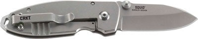 Crkt Squid 2.1" Fine Edge - Stainless/silver Blade
