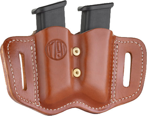 1791 F2.2 Double Mag Carrier - For Dbl Stack Mags Brown