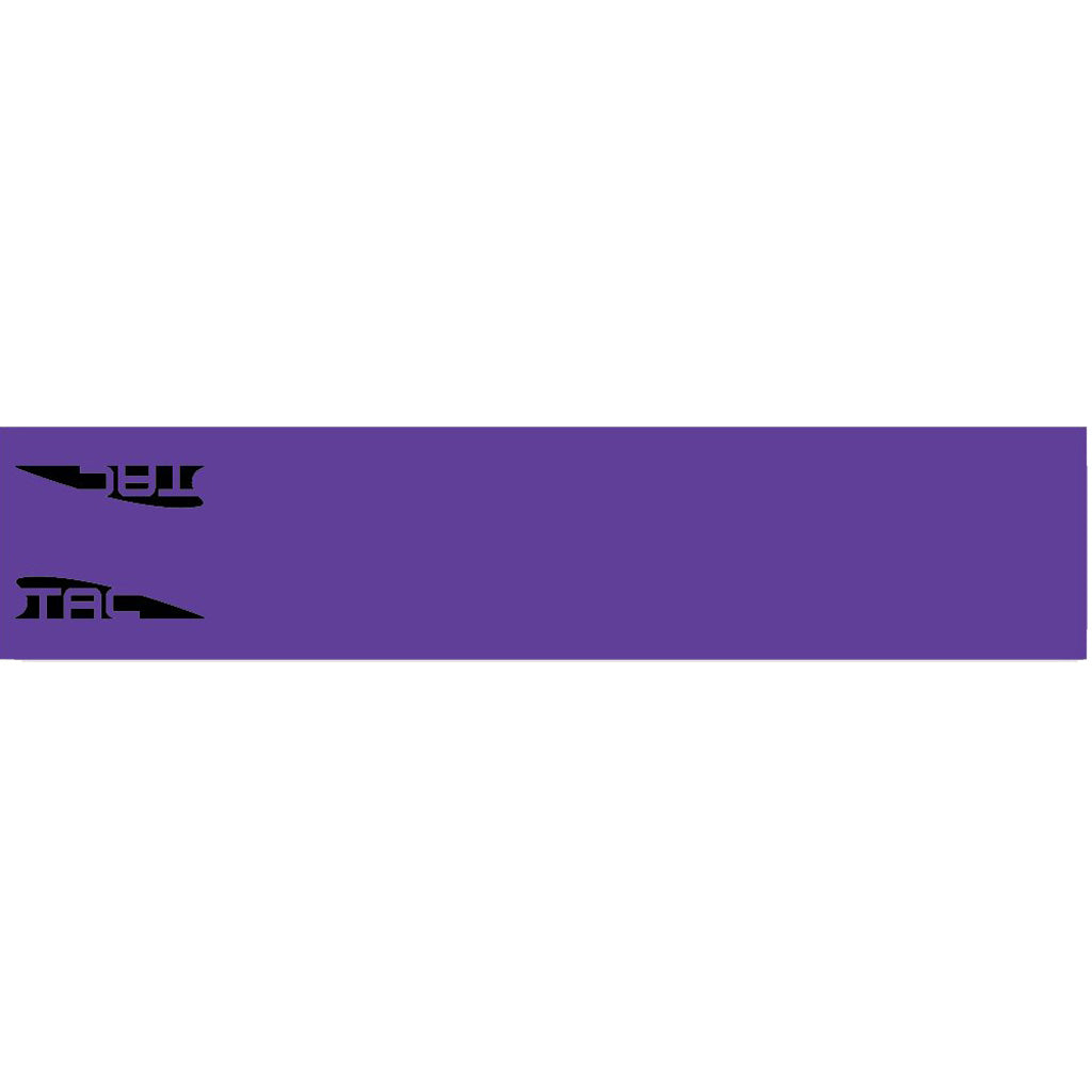 Tac Vanes Arrow Wraps Purple 4.675 X 1.0 In. 13 Pk.