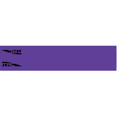 Tac Vanes Arrow Wraps Purple 4.675 X 1.0 In. 13 Pk.