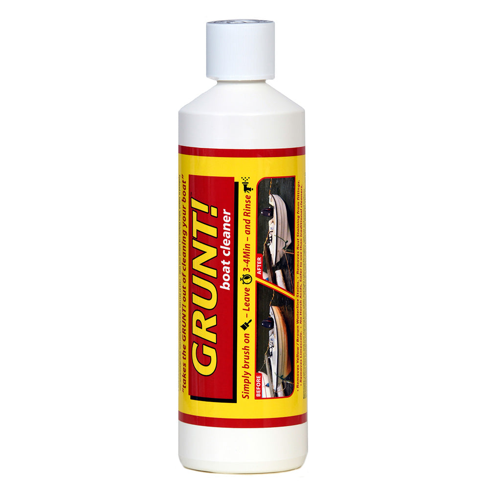 GRUNT! 16oz Boat Cleaner - Removes Waterline & Rust Stains