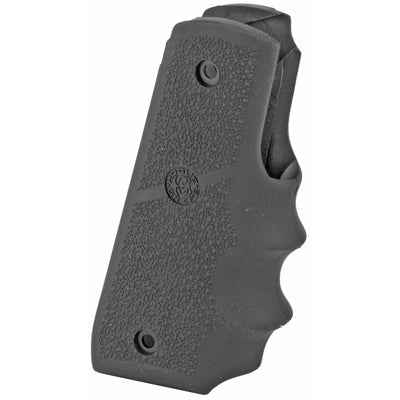 Hogue Ruger 22 45 MKIV Rubber Grip with Finger Grooves Black