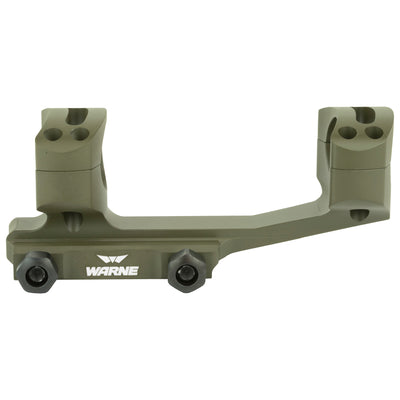 Warne Fixed Msr Cantilever Scope Mount Matte Black 1 In. Msr Ideal Height