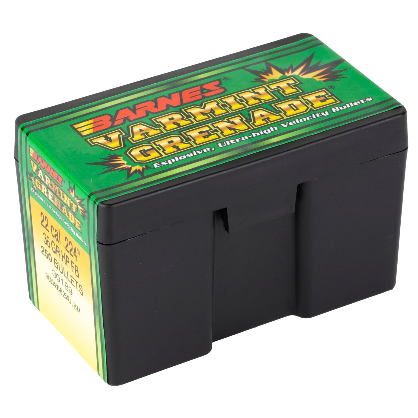 Barnes Varmint Grenade Bullets 223 Cal. 50 Gr. 250 Pack