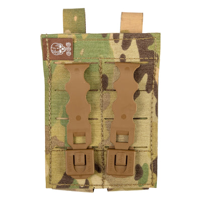Grey Ghost Double Pistol Magna - Mag Pouch Laminate Coyote Brn