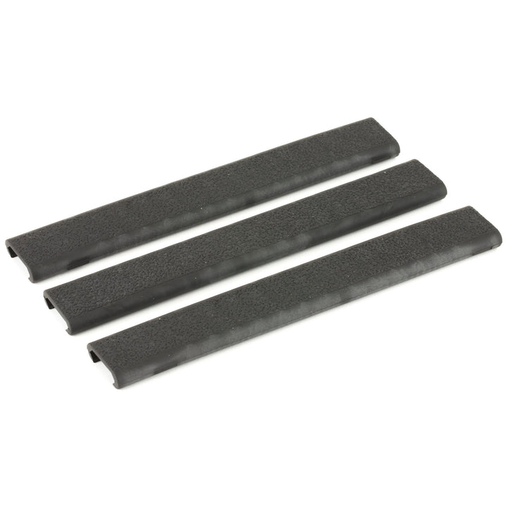 Ergo Grip Rail Cover Slim Line - Picatinny Black 3pk