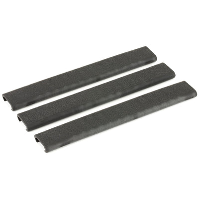 Ergo Grip Rail Cover Slim Line - Picatinny Black 3pk