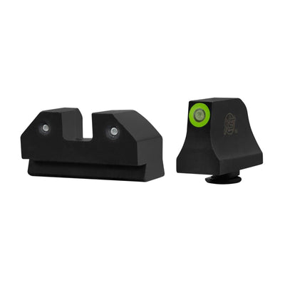 Xs R3d For Glock 43x/48 3-dot - Green Tritium Set Orange Ring