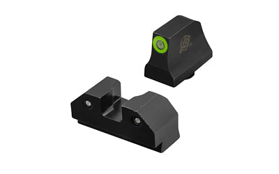 Xs R3d For Glock 43x/48 3-dot - Green Tritium Set Orange Ring