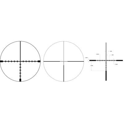 Trijicon Ascent 1-4x24 30mm - Bdc Target Matte Black