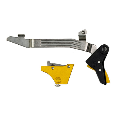 Timney Trigger Alpha Competn - For Glock Gen 3-4 3lb Gold