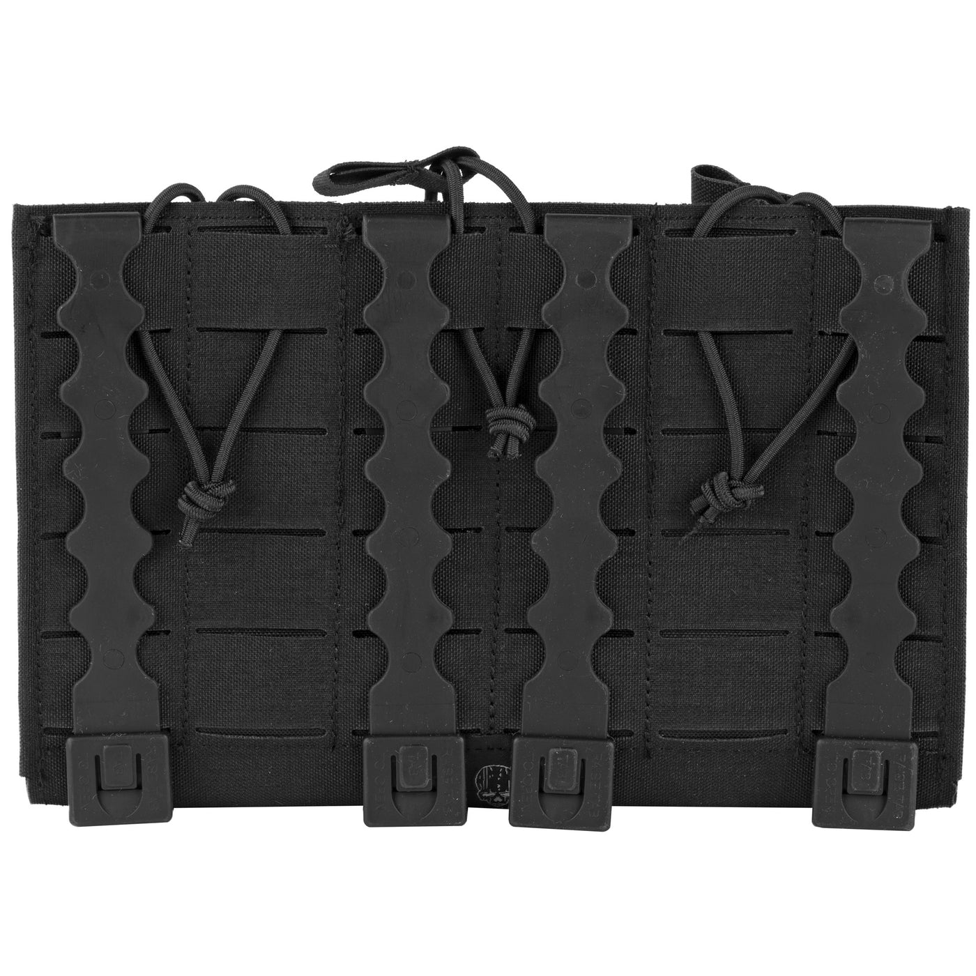 Grey Ghost Triple Mag Panel - 5.56 Mag Pouch Laminate Black