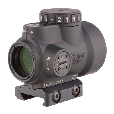 Trijicon Mro 1x25 Adj Green - Dot Sight 2.0 Moa W/low Mount
