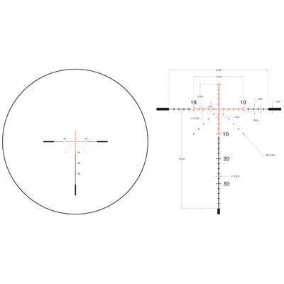 Trijicon Credo Hx 2.5-10x56 Moa Red